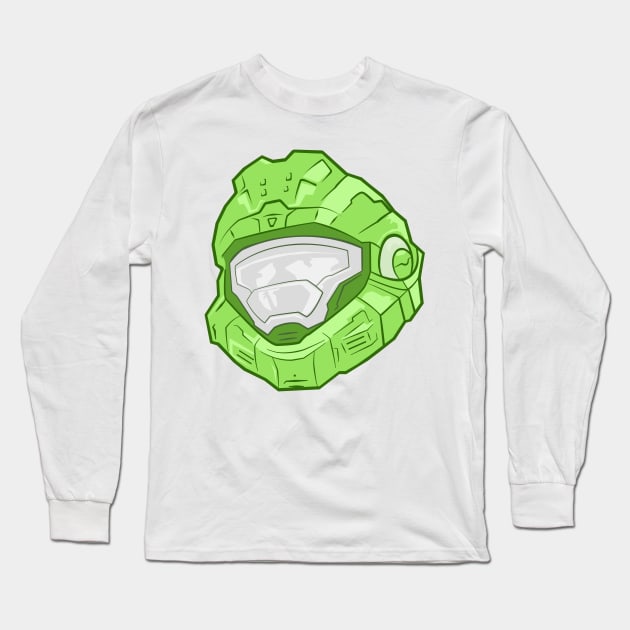 Green Leader Long Sleeve T-Shirt by NerdGamePlus